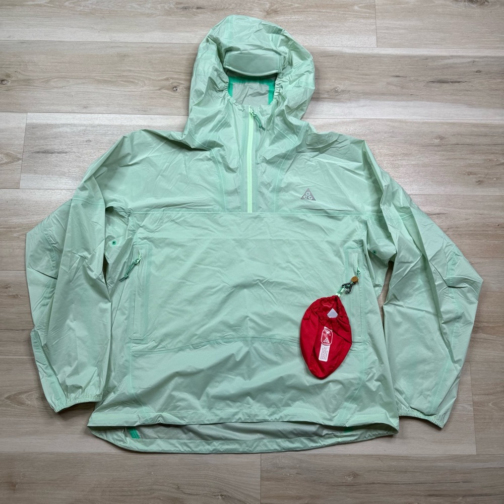 Nike ACG Storm Fit Trail Snacks 1/4 Zip Windbreaker Men Small, Medium FQ3062-376